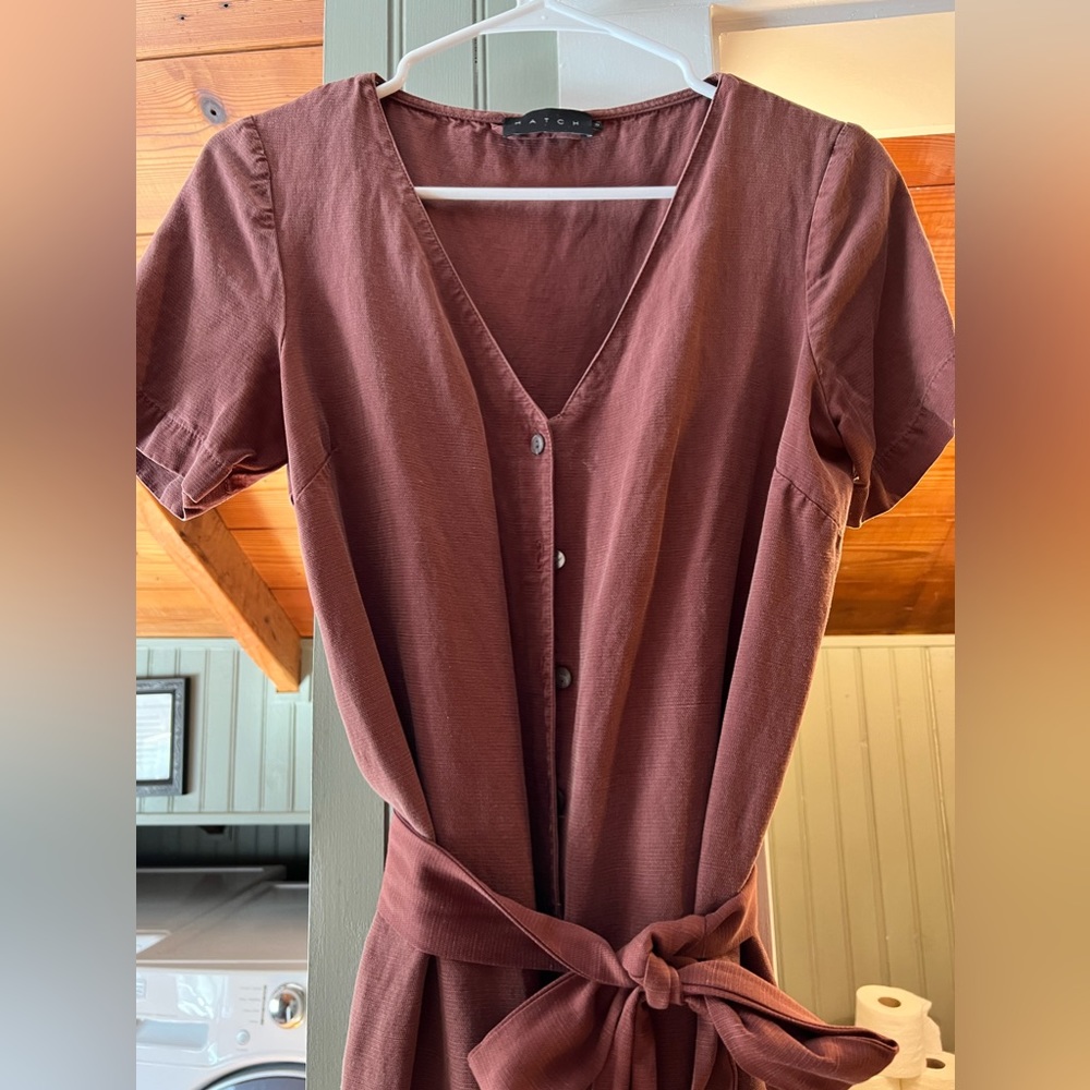 HATCH jumpsuit burgundy / maternity